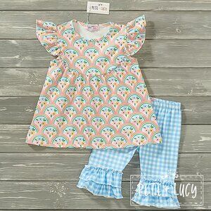 Pete + Lucy Mostly Sunny 2 pc Outfit Size 0-6 Months